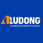 ZWM Aludong PVDF Aluminum Composite Panel Brushed Silver ACP Strong Weather Resistance