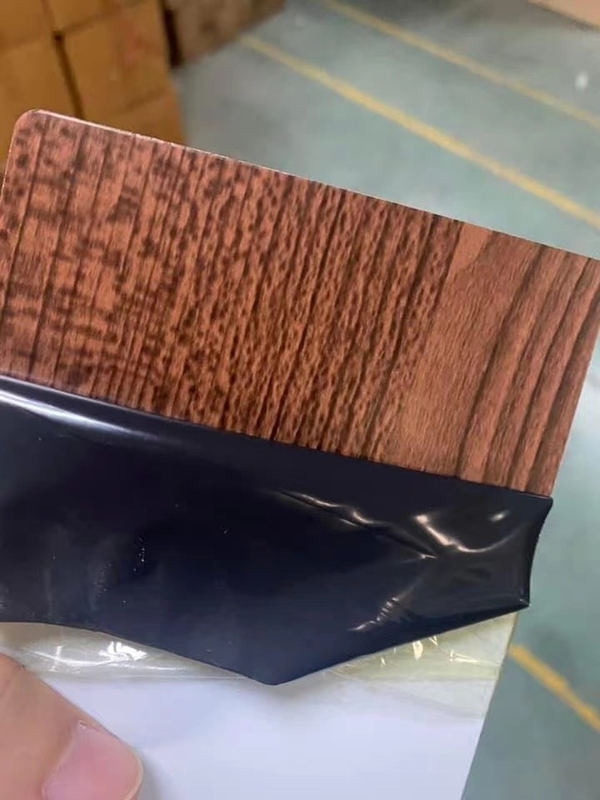 Pannello composito in alluminio a effetto marmo flessibile e resistente agli urti per interni ed esterni