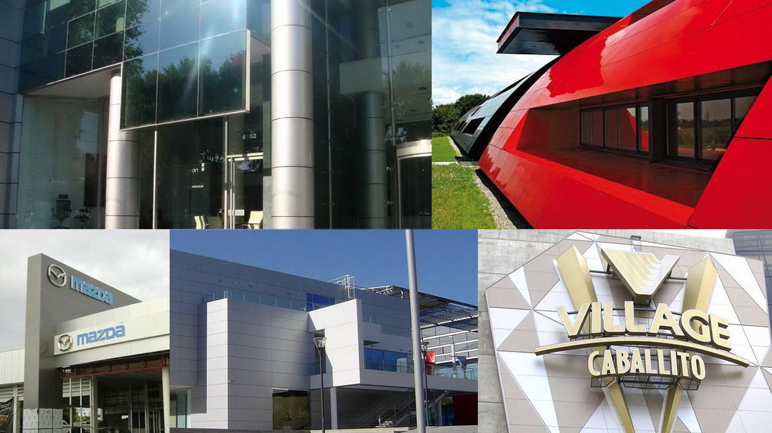 Pannello composito in alluminio PVDF con rivestimento nano-PVDF e vernice nanometrica auto-pulita per elegante decorazione architettonica e 15-