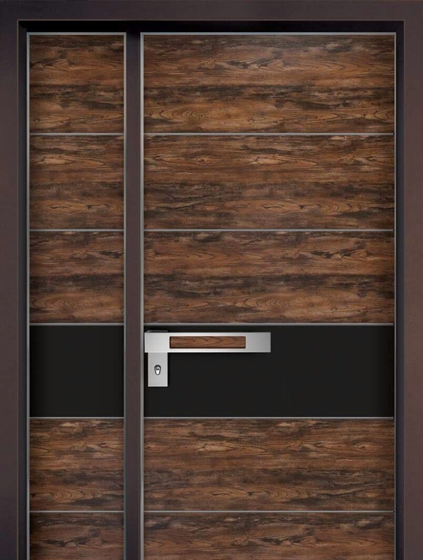Cherry Oak Aluminum Composite Plastic riveste il legno di pannelli della noce di 6mm per la parete interna
