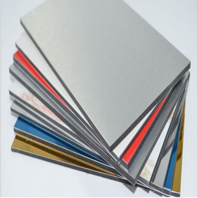 Pannello composito di alluminio ad alto lucido che protegge la superficie con rivestimento nano-PVDF e vernice auto-pulizia