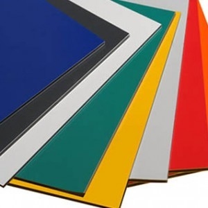 Rivestimento in PE leggero Pannello composito di alluminio per segnaletica ecocompatibile, facciata, decorazione degli interni