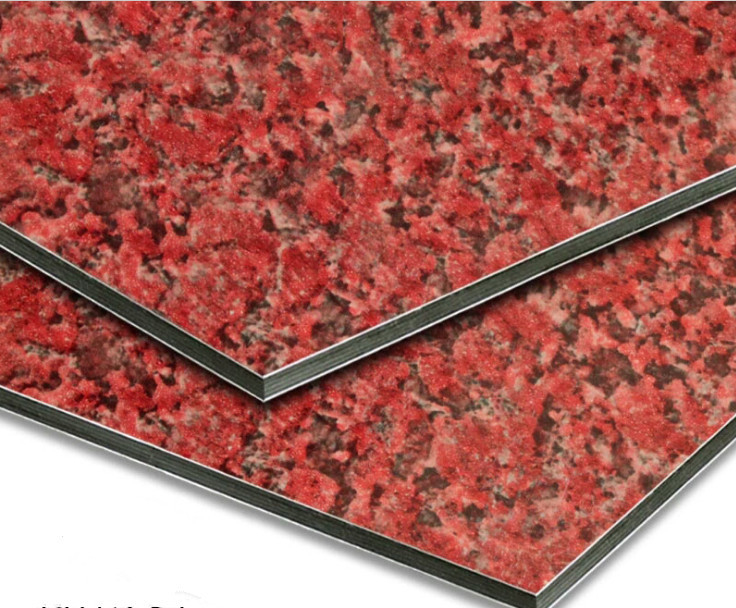 Pannello composito di marmo e alluminio ad alta durezza perfetto per decorazioni architettoniche