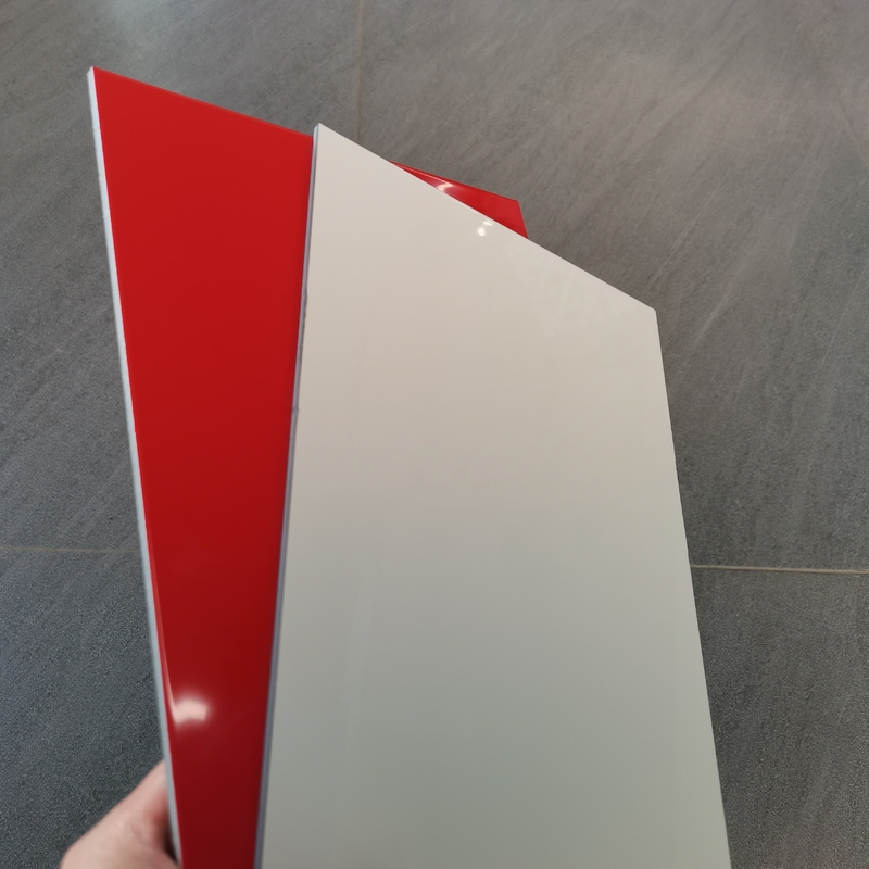 pannello composito di alluminio 1240mm di 0.3mm*0.3mm ACP per Construction&Decoration
