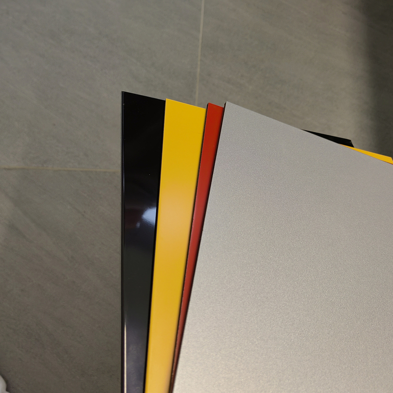 Pannello composito in alluminio PVDF con nucleo indistruttibile e finitura superficiale lucida