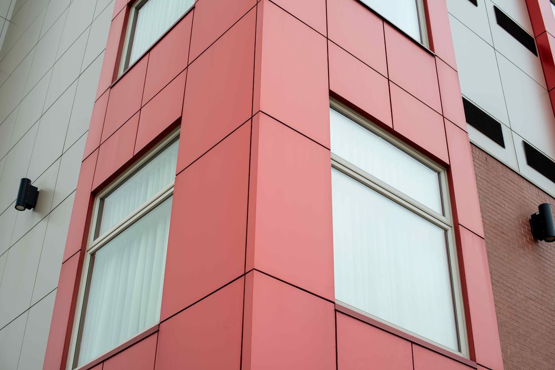 Pannello composito di alluminio FEVE ad alto lucentezza con colori vivaci e vivaci