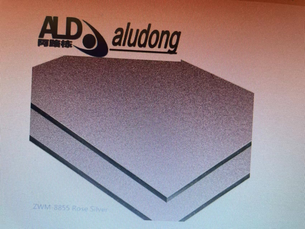 Foglio di alluminio solido avanzato con una vasta gamma di dimensioni e rivestimento nano-PVDF per una progettazione leggera e durabilità