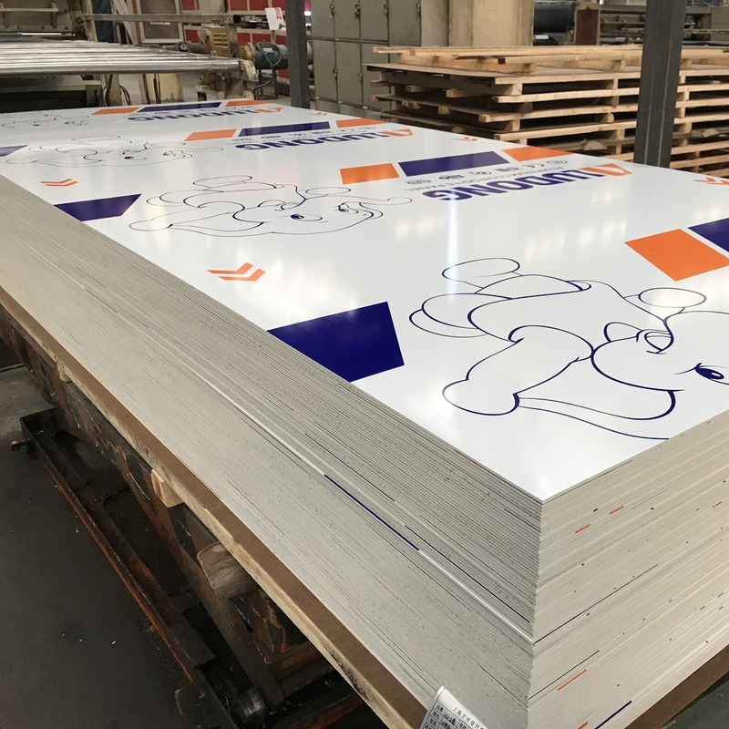 pannello composito di alluminio resistente al fuoco flessibile impermeabile per le pareti di tenda
