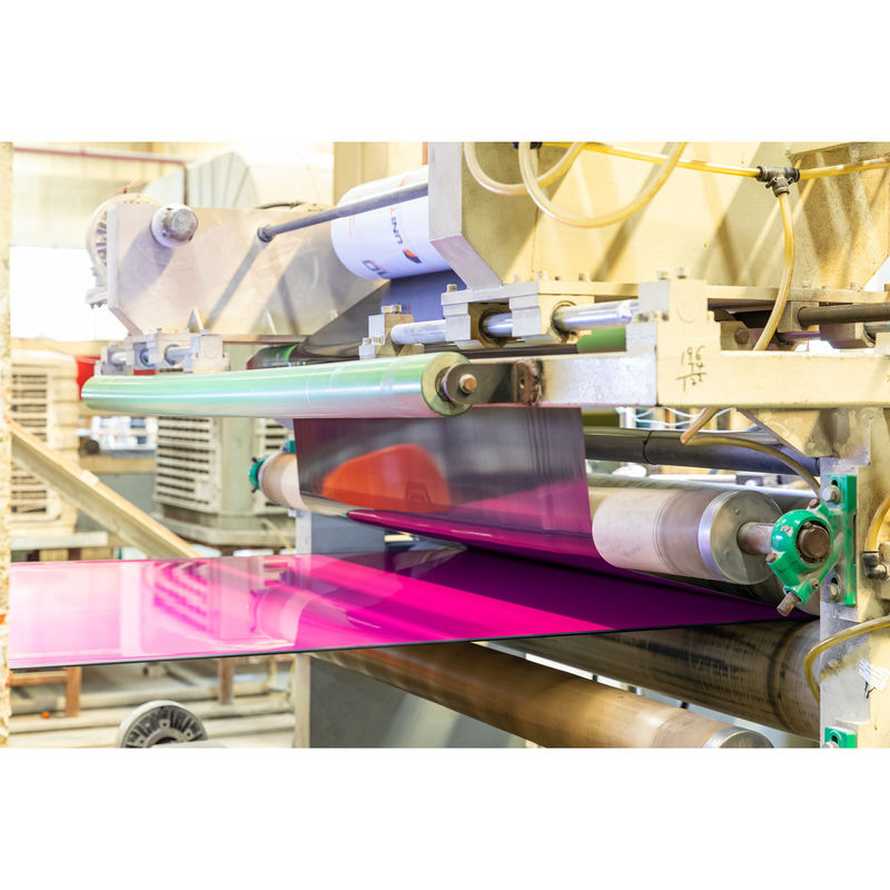 Pannello composito in alluminio PVDF ignifugo di grado B1 per decorazione di pareti esterne