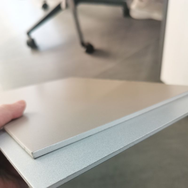 Best seller 4x8 ft ACM resistente al fuoco PVDF rivestito, isolamento termico per aeroporto e stazione