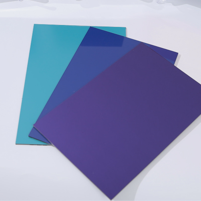 Classe B1 e A2 pannello composito in alluminio PE ignifugo con pellicola di protezione personalizzata