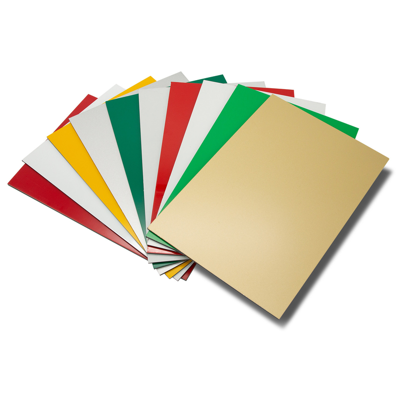 Pannello composito di alluminio antincorrosivo ignifugo per rivestimenti, pareti di tenda, rivestimenti interni