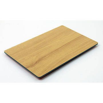 Pannello diretto in plastica di alluminio con venature del legno da 2 mm rivestito in PE, non infiammabile per foglio ACP di vendita calda del muro divisorio