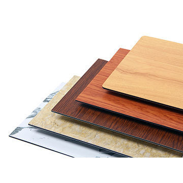 Pannello diretto in plastica di alluminio con venature del legno da 2 mm rivestito in PE, non infiammabile per foglio ACP di vendita calda del muro divisorio