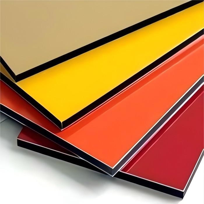 Pannello composito di alluminio PVDF personalizzabile con una vasta gamma di colori disponibili