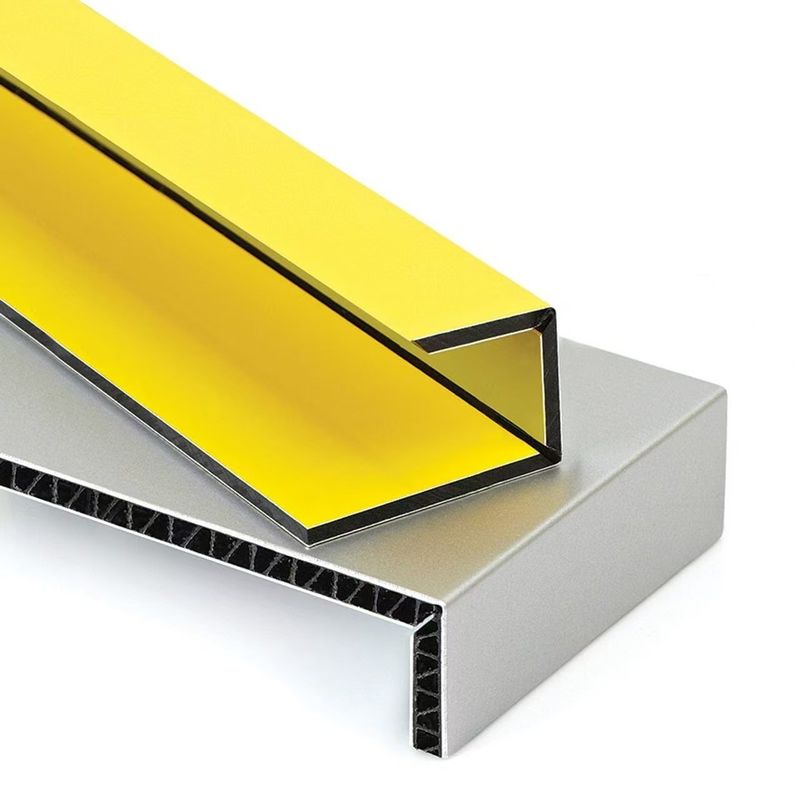 Pannello composito in alluminio Dibond ACM più venduto da 3 mm, rivestimento in PE, superficie piana e stampa semplice per insegne