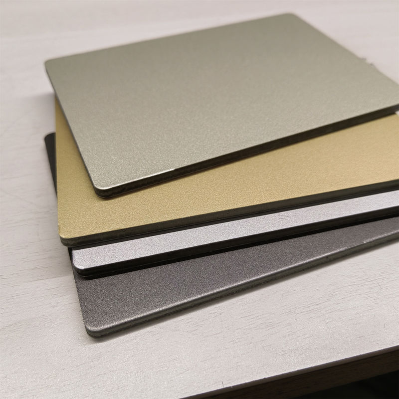OEM Custom Fire-Resistant Aluminum Composite Panel 3mm, Nano Coating, per cabina dell'ascensore di alta qualità