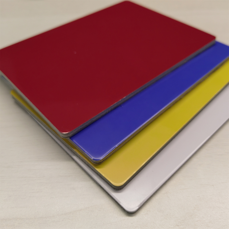 1220*2440*4*0.21mm pannello composito in alluminio PVDF ACP / Acm per pannelli murali e decorazioni esterne