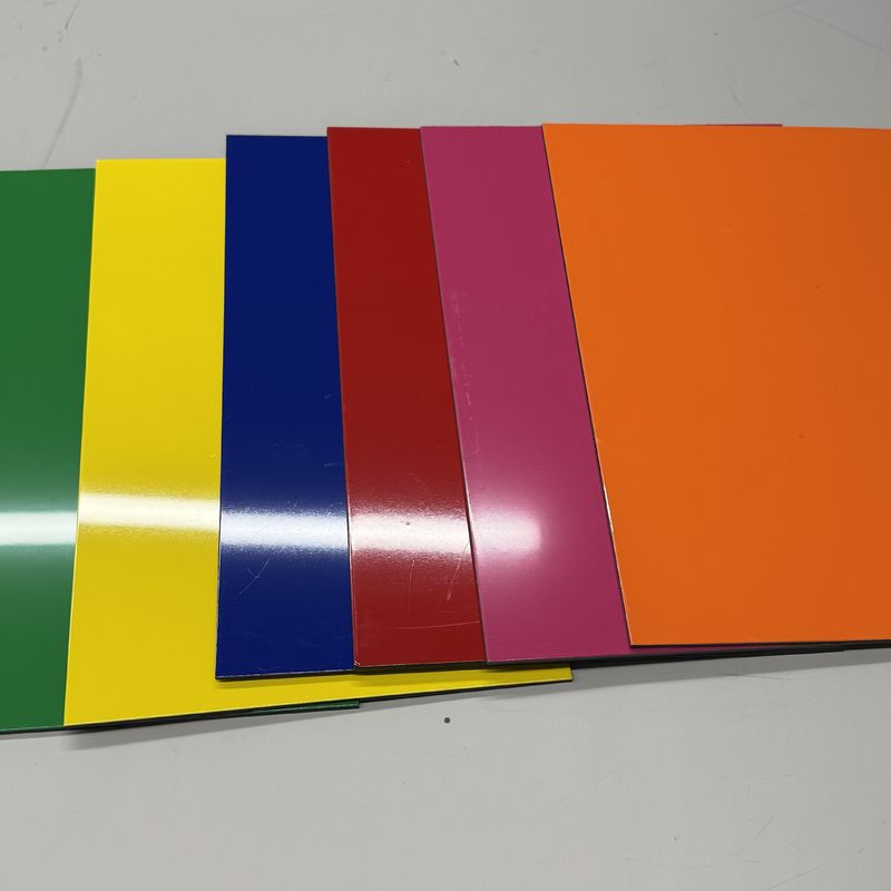 Consegna veloce 1220*24400mm pannello composito di alluminio PE PDVF rivestimento, modello di marmo, per Mall Hall Hotel Decorazione personalizzata
