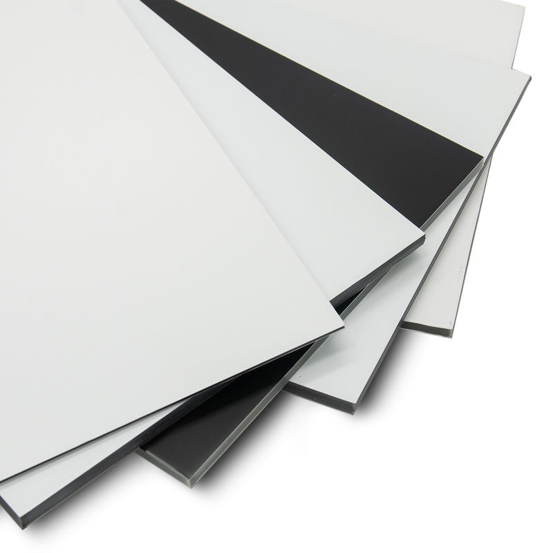 Lastra ACP da 3 mm per grande capacità produttiva, rivestimento nanometrico, antimuffa e resistente agli agenti atmosferici per cucine, ristoranti, certificazione CE