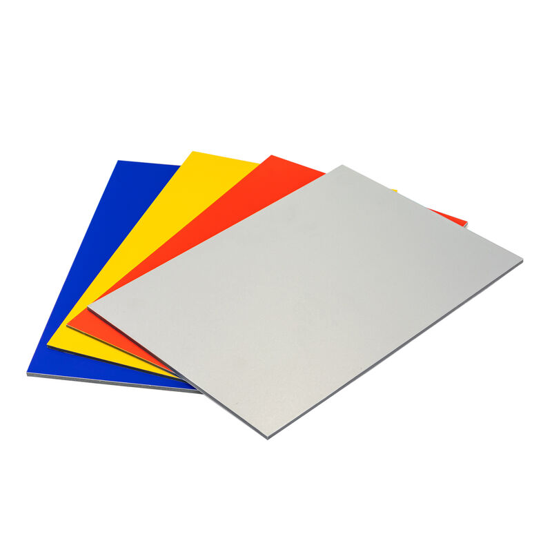 Disponibile campione gratuito Carta composita in alluminio stampata su misura da 4 mm ACP/ACM Nessun ordine di prova a rischio