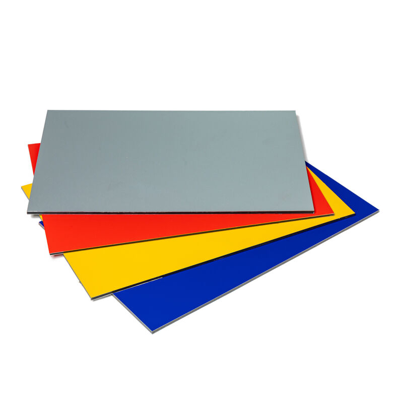 Fabbrica Diretta 3mm pannello composito di alluminio rivestimento PE, peso leggero e impermeabile per rivestimento interno pareti vendita a caldo foglio ACP