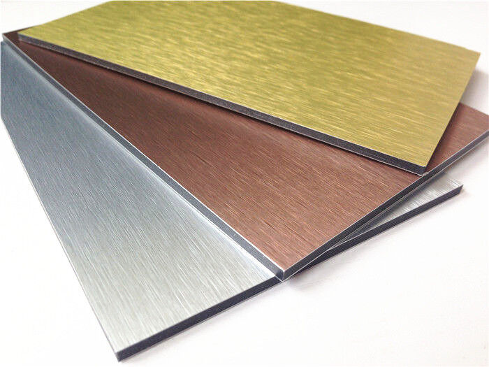 Lastra ACP da 3 mm per grande capacità produttiva, rivestimento nanometrico, antimuffa e resistente agli agenti atmosferici per cucine, ristoranti, certificazione CE