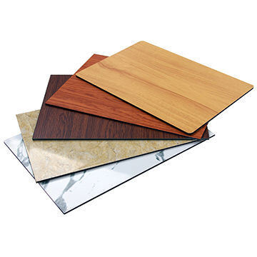 Pannello diretto in plastica di alluminio con venature del legno da 2 mm rivestito in PE, non infiammabile per foglio ACP di vendita calda del muro divisorio