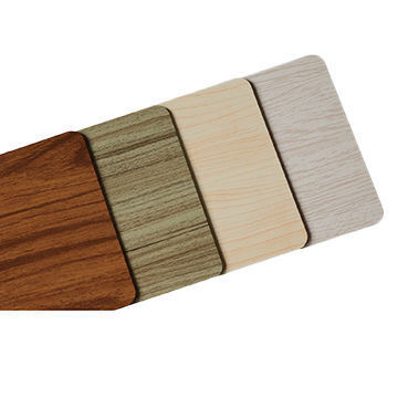 Pannello diretto in plastica di alluminio con venature del legno da 2 mm rivestito in PE, non infiammabile per foglio ACP di vendita calda del muro divisorio