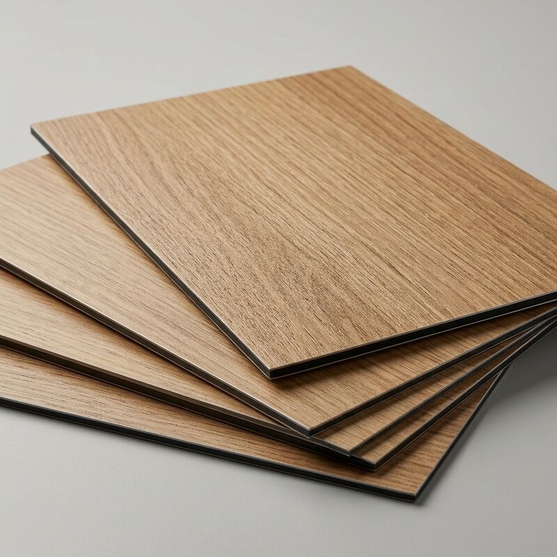 In magazzino 1220*2440mm pannello di alluminio antigraffi PE PVDF rivestimento, ecologico per cucina ristorante prezzo all'ingrosso