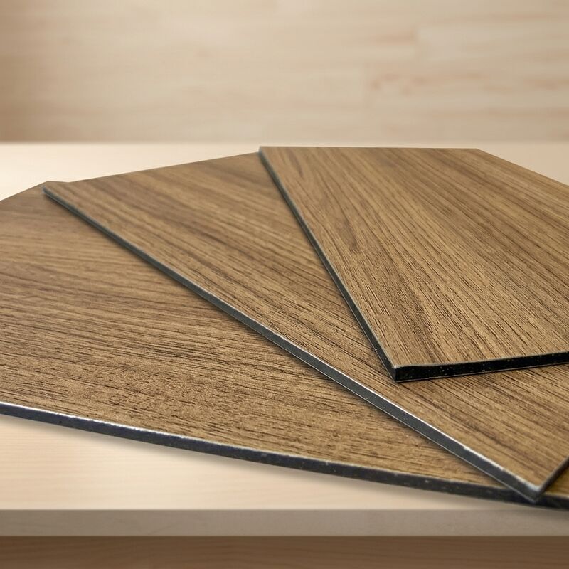 In magazzino 1220*2440mm pannello di alluminio antigraffi PE PVDF rivestimento, ecologico per cucina ristorante prezzo all'ingrosso