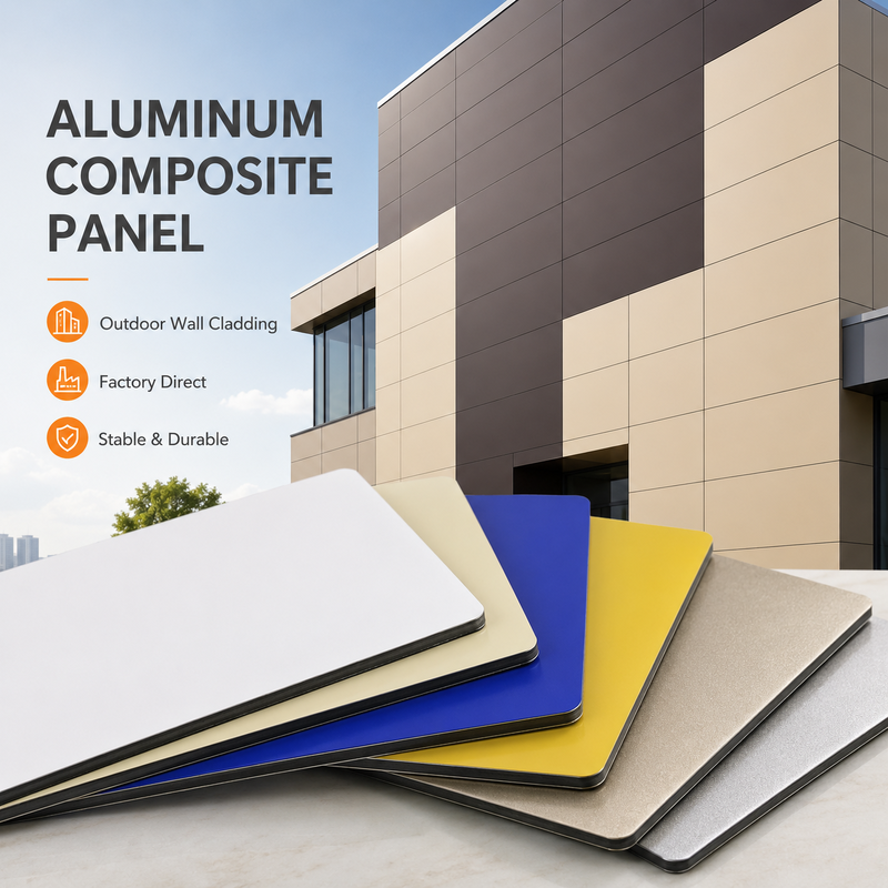 OEM Custom Fire-Resistant Aluminum Composite Panel 3mm, Nano Coating, per cabina dell'ascensore di alta qualità