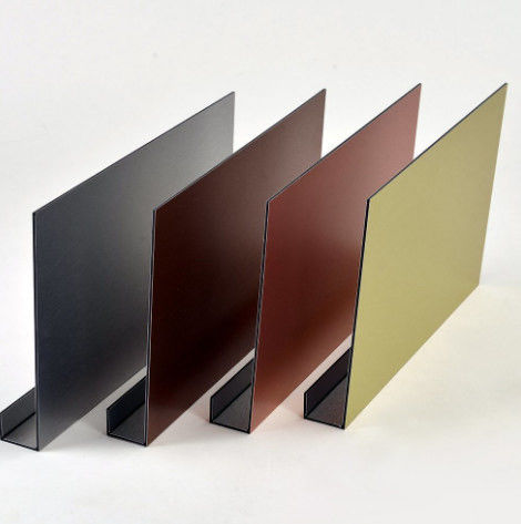 Pannello composito di alluminio colorato ACP con alucobondo a disegno per rivestimento di cartelloni pubblicitari