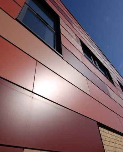 Pannello composito di alluminio colorato ACP con alucobondo a disegno per rivestimento di cartelloni pubblicitari