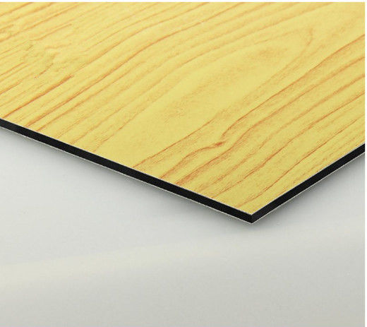 OEM Factory Grano di legno ACP 4mm, Rivestimento PVDF, Superficie antirrottura per rivestimenti murali esterni interni Best seller