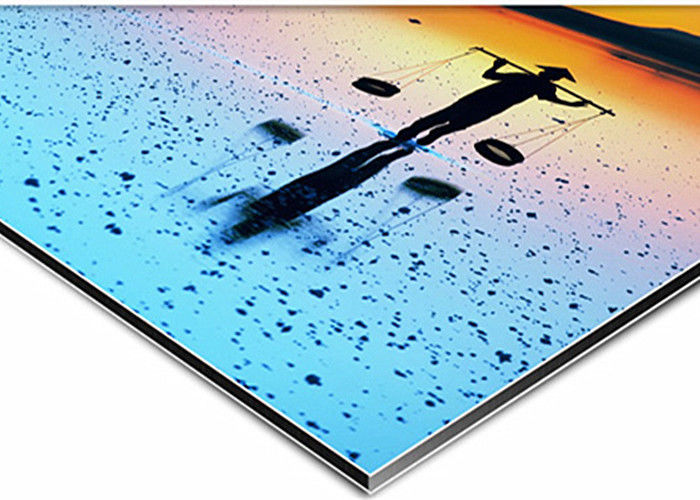 pannello composito di alluminio con pellicola protettiva OEM con finitura superficiale e sfondo decorativo