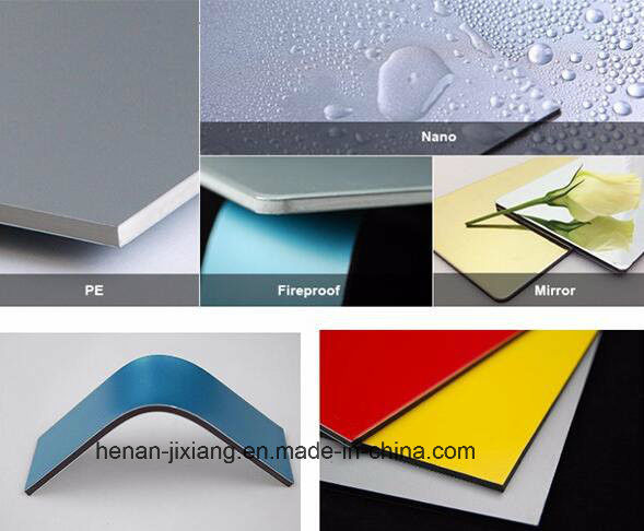 OEM e ODM accettati direttamente dal produttore 3mm 4mm PE / PVDF Pannelli compositi in alluminio rivestiti Foglio ACP per pannelli a parete
