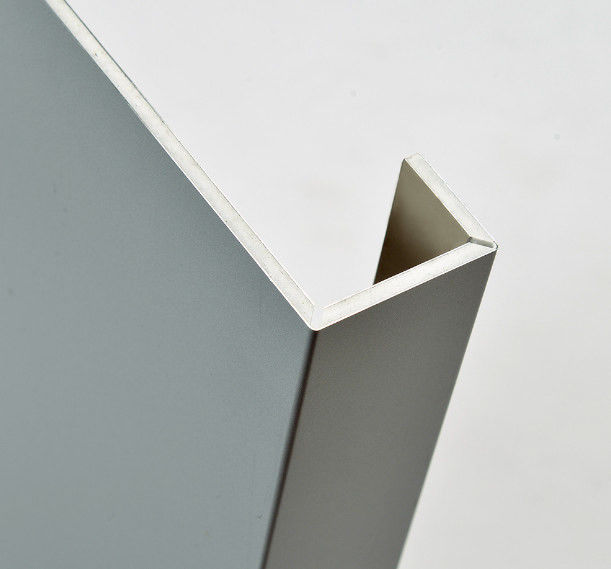 A2 B1 Pannelli in alluminio composito a prova di incendio 4 mm PE/PVDF rivestiti di lamiera ACP