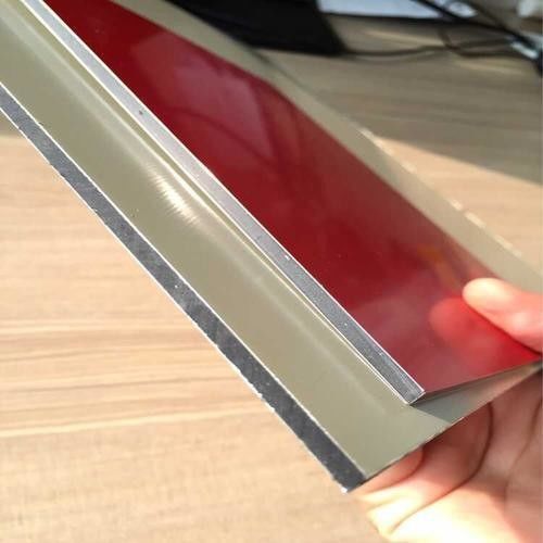 FR B1/A2 ACP a prova di fuoco Fabbricazione di pannelli compositi in alluminio a disegno in alucobondo per rivestimenti, pareti di tende, bordi e decorazioni interne