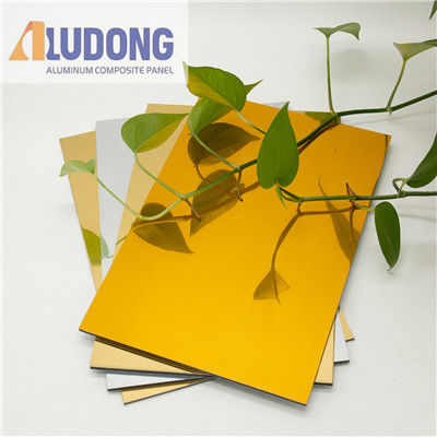 Pubblicità PE Core 0.3mm ACP Alucobond Drawing Aluminum Composite Panel Per Pareti Tende Rifugio Interno