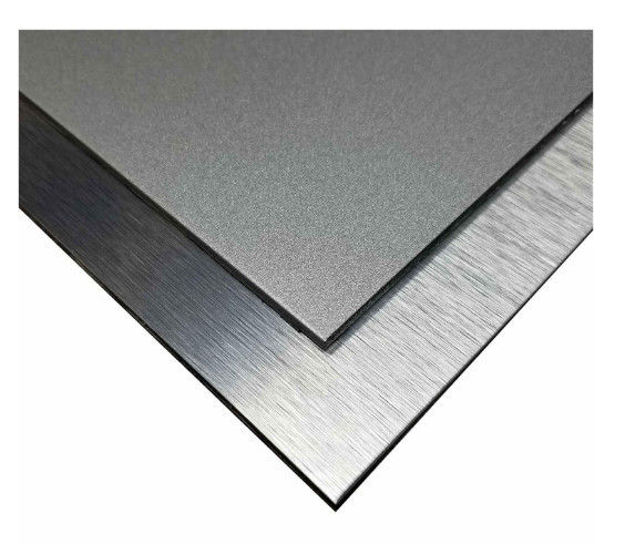 Vendita calda ACM/ ACP pannello composito di alluminio anodizzato spazzolato 4 mm, rivestimento PVDF, resistente agli graffi per cabina dell'ascensore