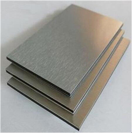 Imballaggio sicuro Anodizzato spazzolato ACP/ACM 4 mm, Isolamento termico e ignifugo per portacontainer Spedizione rapida