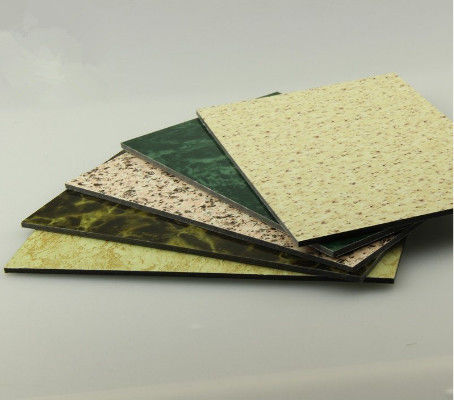 Pannelli di alluminio di marmo infrangibili di Acm dello specchio per la decorazione interna 6mm