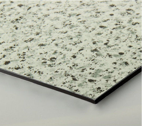 Imballaggio sicuro 3mm Granello di marmo ACM/ ACP PE Rivestimento PVDF, facile pulizia e resistente agli graffi per la cucina Backsplash in magazzino