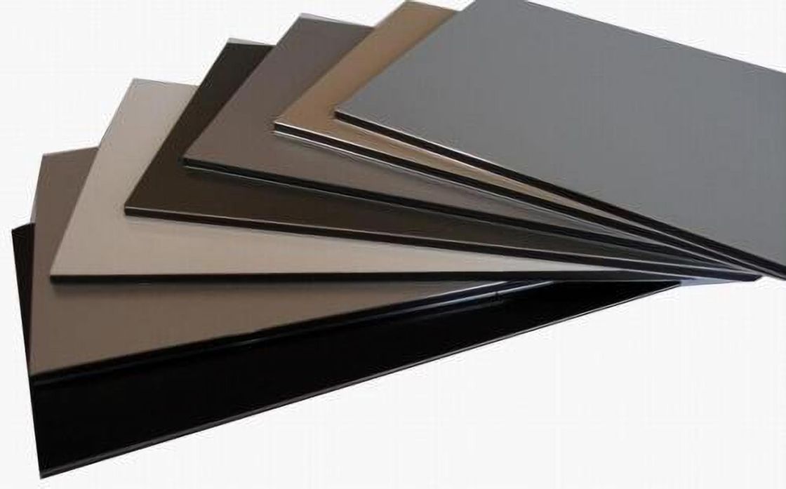 Pubblicità Fascia 1250mm 1500mm PVDF ACP Alucobond Disegno pannello composito di alluminio per le pareti di tenda