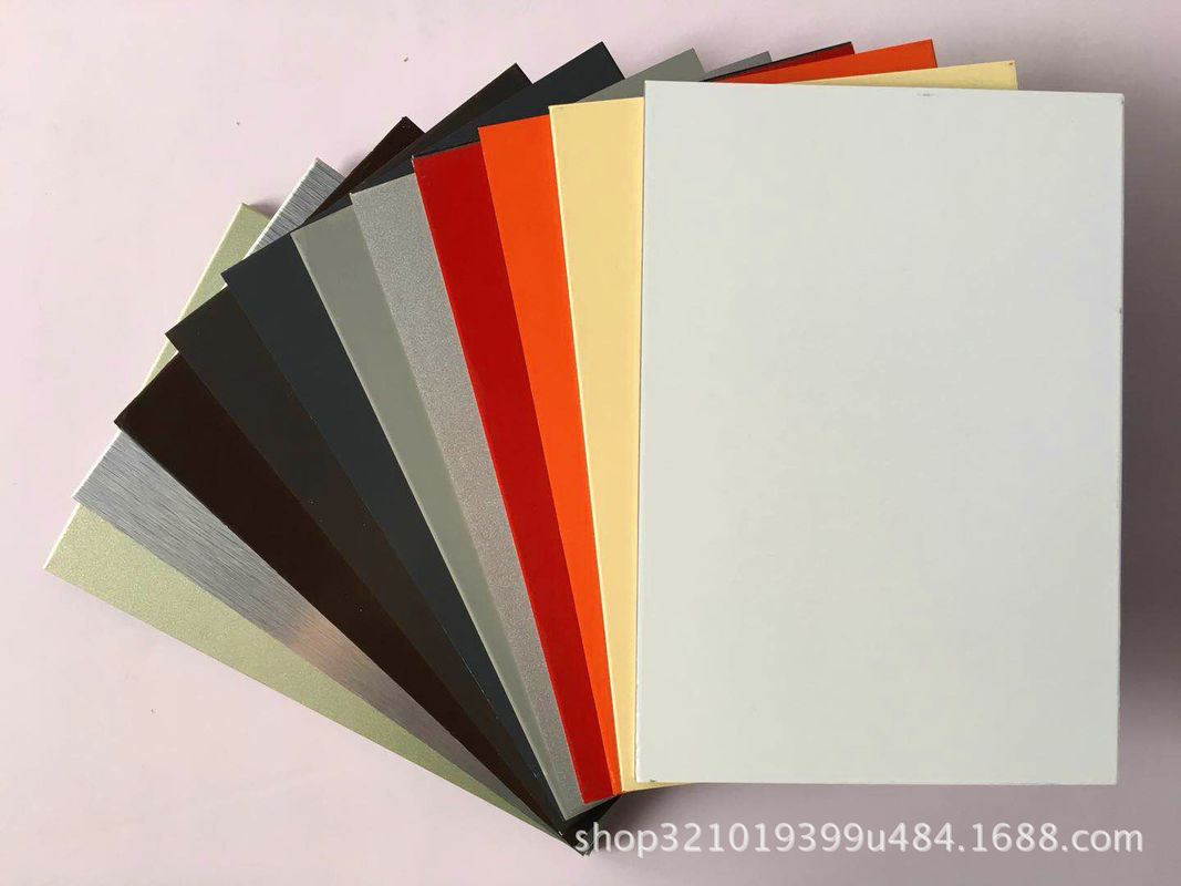 Pubblicità Fascia 1250mm 1500mm PVDF ACP Alucobond Disegno pannello composito di alluminio per le pareti di tenda