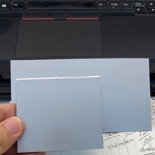 Pannelli di alluminio ignifugo resistenti all' impatto / resistenti alle intemperie vari colori grado A