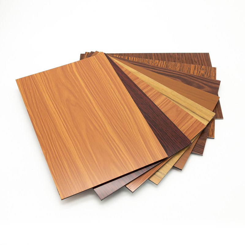 Pannello composito in legno di alluminio per decorazioni interne ed esterne SGS