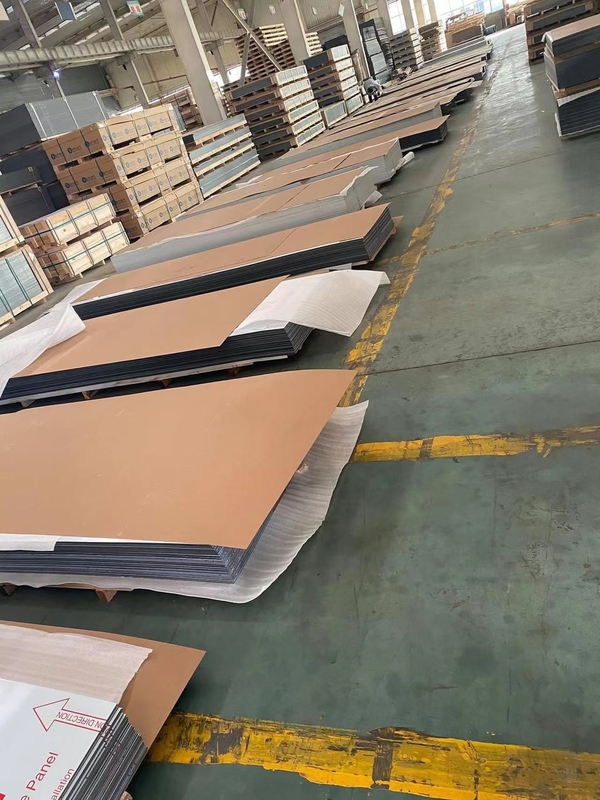 Pannello composito di alluminio di legno di colore ACP con la decorazione interna del Faux