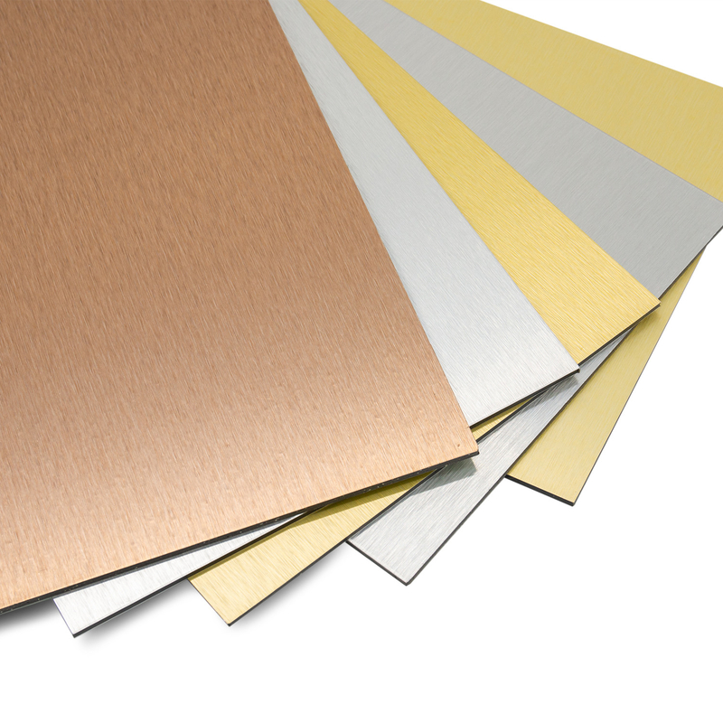 Fabbricazione di pannelli compositi di alluminio per rivestimenti, rivestimenti per pareti di tende, decorazione interna